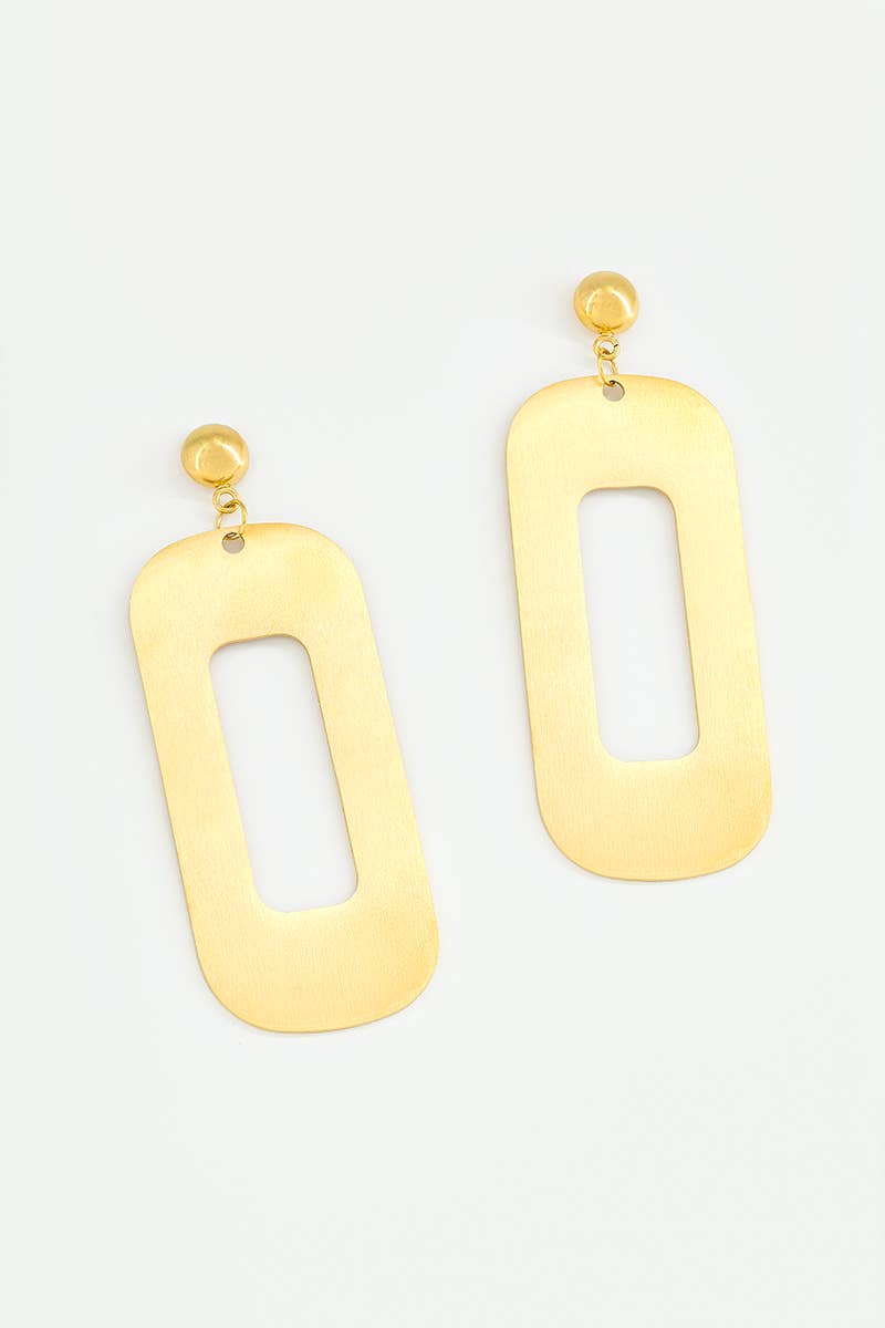 Boucles d'oreilles en acier inoxydable 124YC74