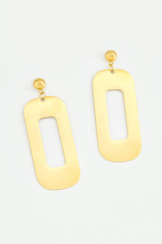 Stainless steel earrings 124YC74