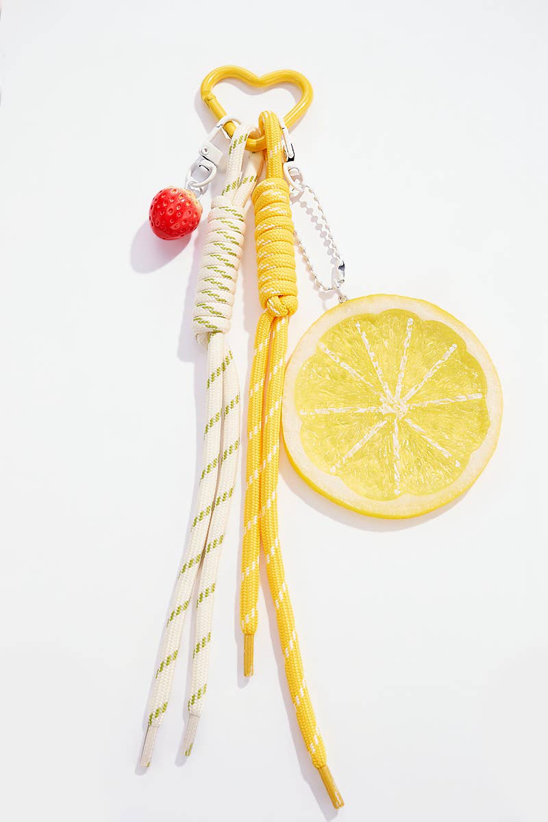 Grigri de sac et porte-clé Fruits PC17