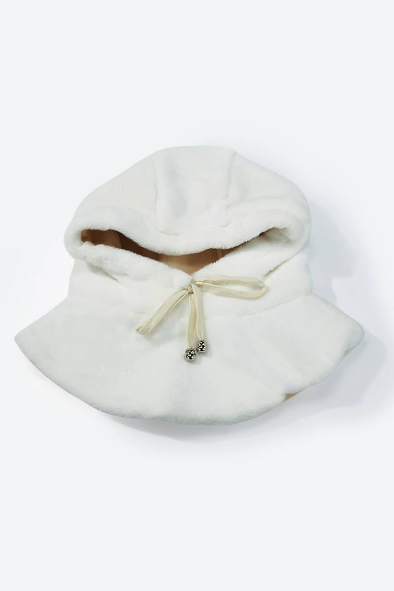 Faux-fur balaclava MJ214SD