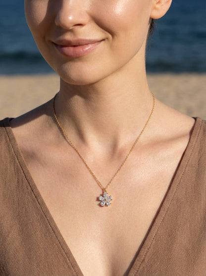 Stainless steel chain necklace 224RX96