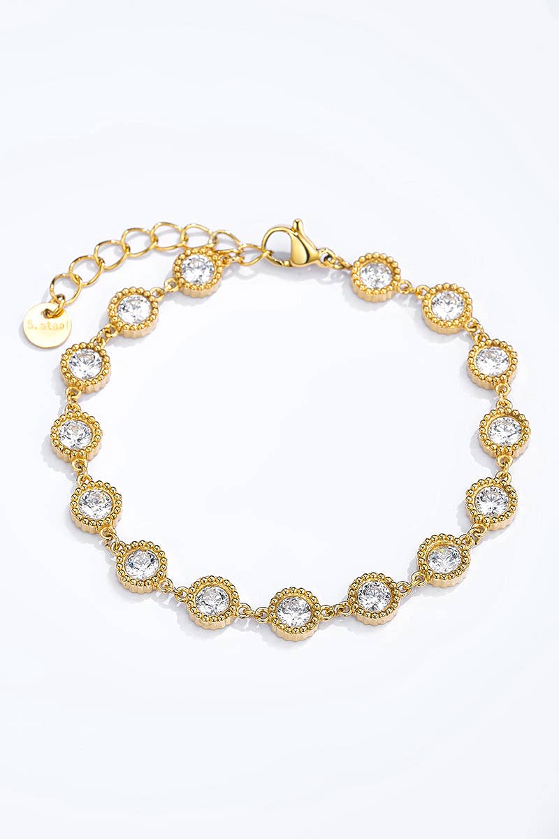 Stainless steel bracelet 324AQ169