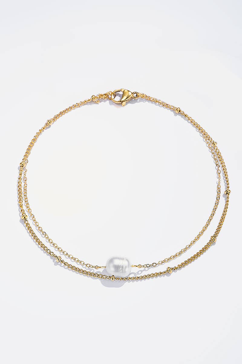 Stainless steel ankle chains 624AQ04