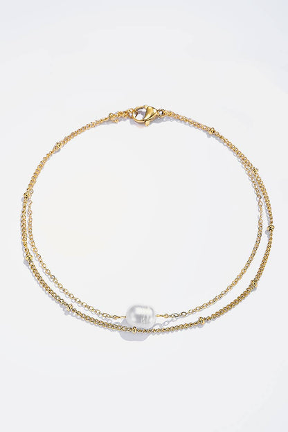 Stainless steel ankle chains 624AQ04