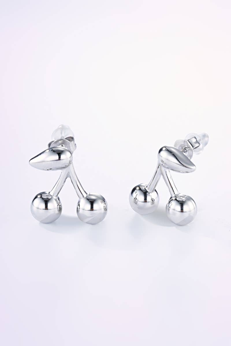 Stainless steel earrings 124AQ370