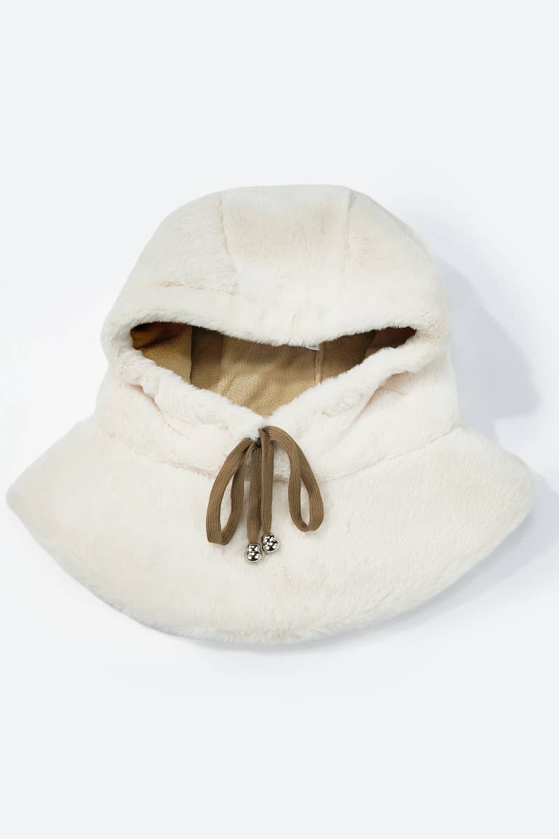 Faux-fur balaclava MJ214SD