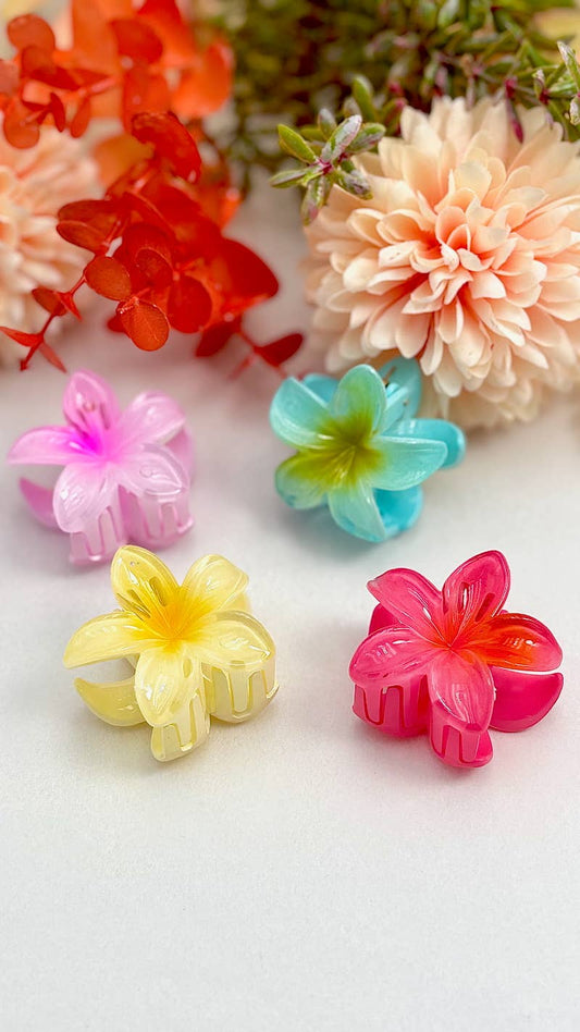 Small flower hair clip 4cm YH37