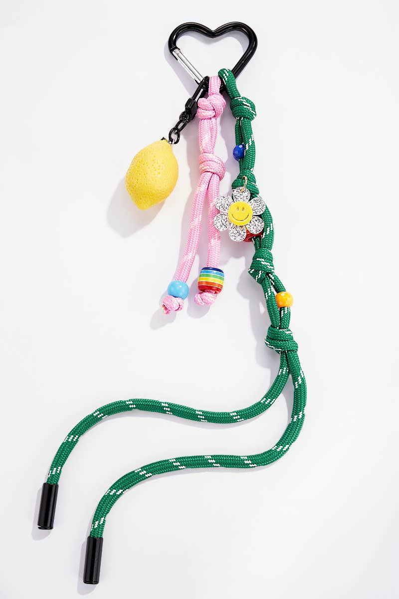 Lemon bag charm and keychain PC18