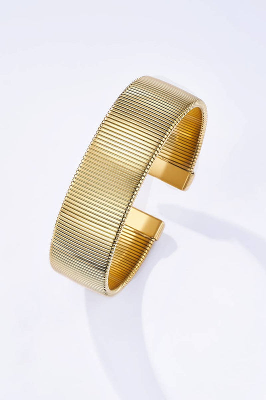 Bracelet jonc en acier inoxydable 324AQ327