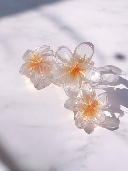 Pince à cheveux en forme de fleurs YH18
