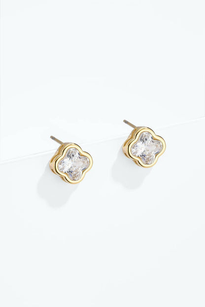 Boucles d'oreille en acier inoxydable 124AQ572