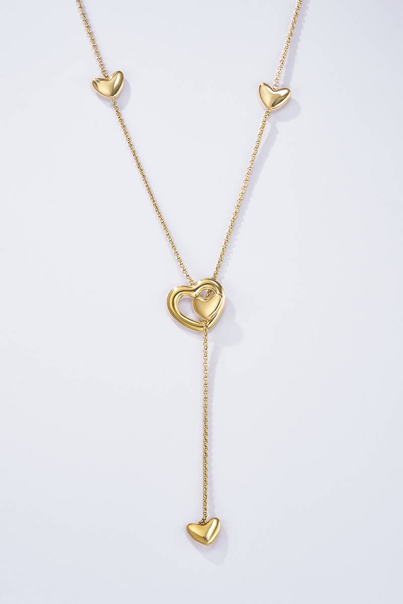 Stainless steel necklace 224AQ185