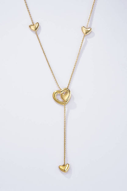 Stainless steel necklace 224AQ185