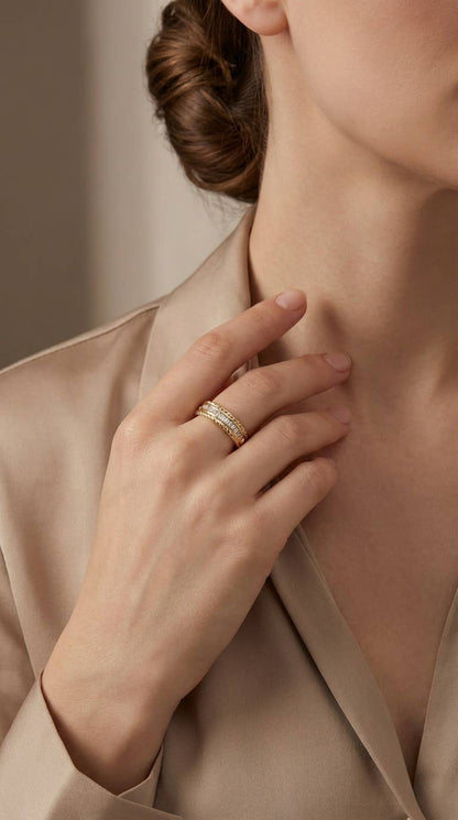 Stainless steel ring 424RX314