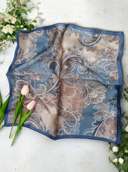 Silk scarf 53x53cm FL29