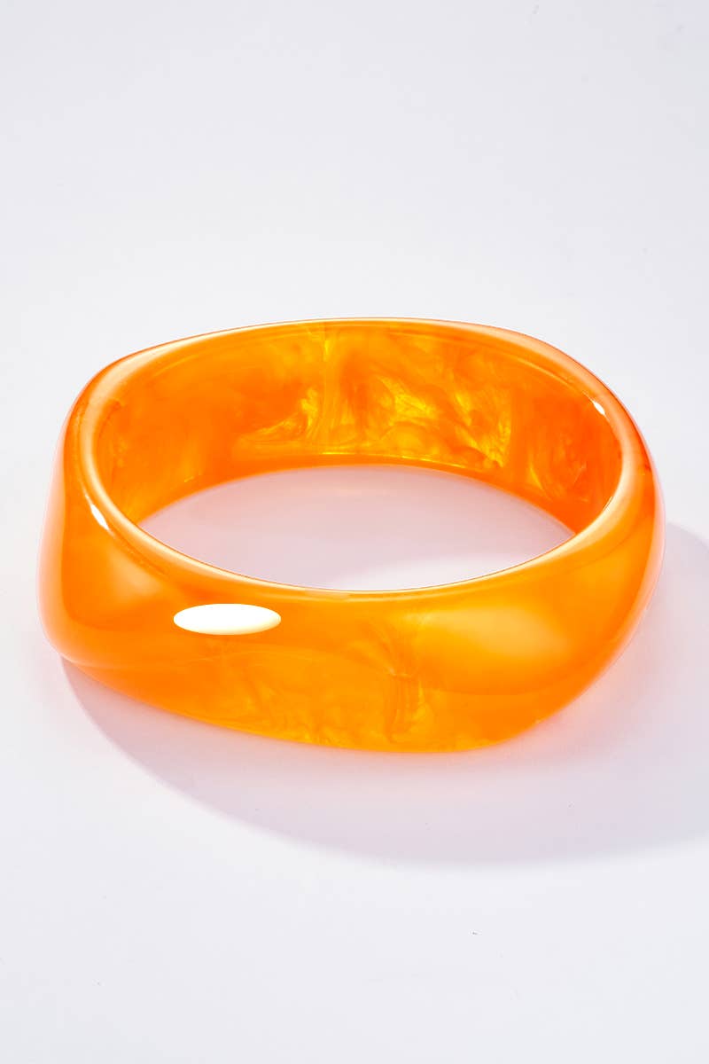 Resin bangle bracelets 324JJ05