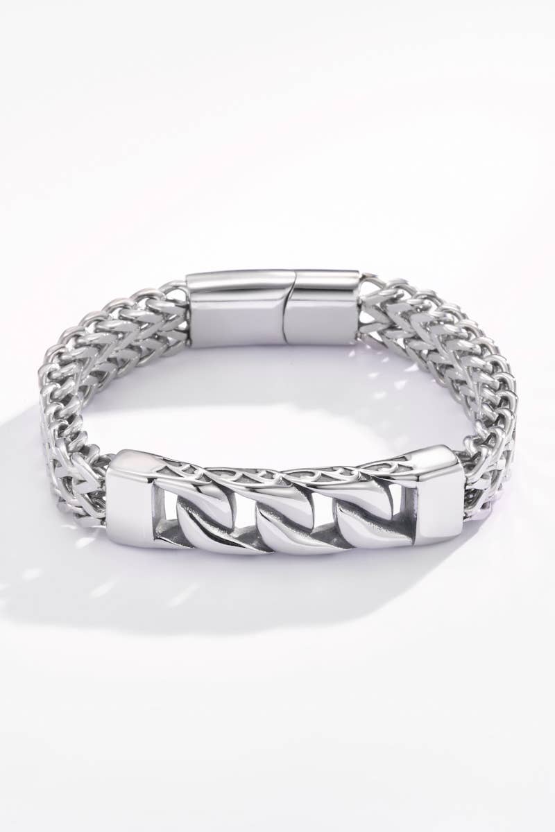 Stainless steel bracelet 324OP13