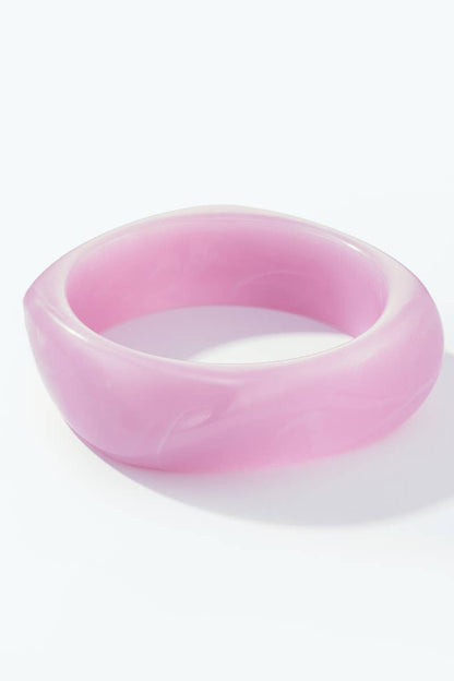 Resin bangle bracelets 324JJ05