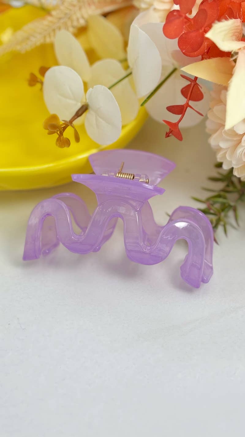 Wavy hair clip YH25N