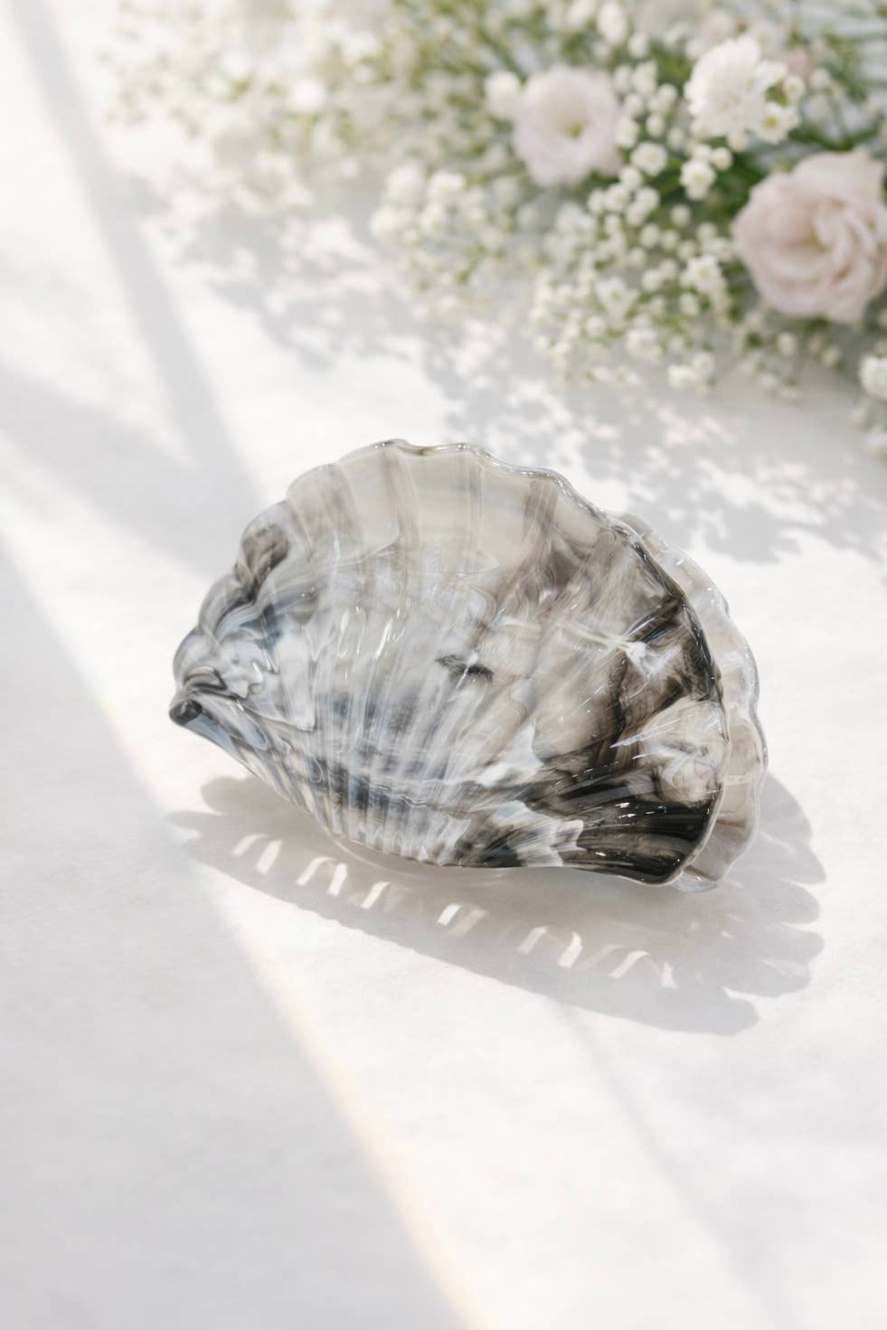 Seashell hair clip 9.5 cm YH83