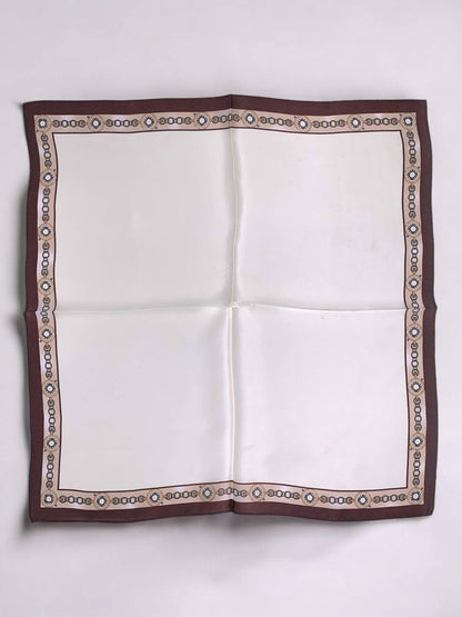Silk scarf 53x53cm FL30