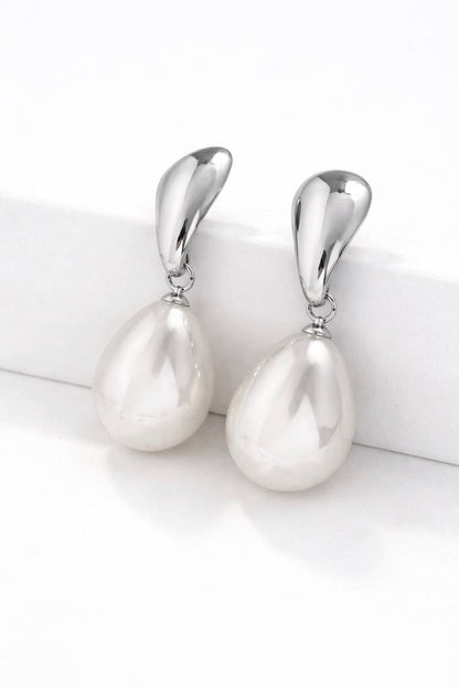 Boucles d'oreilles en acier inoxydable 124AQ283