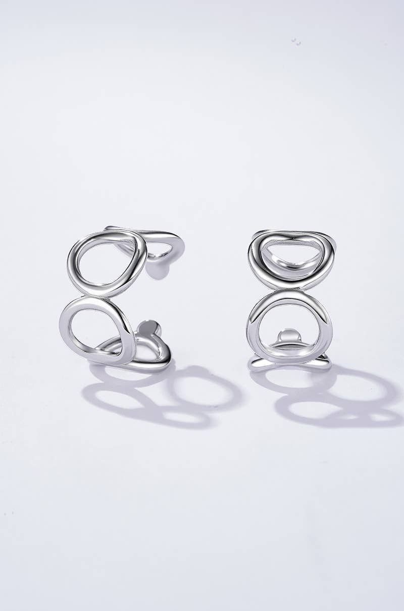 Stainless steel ear cuff 124AQ526
