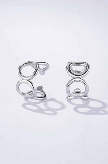 Stainless steel ear cuff 124AQ526