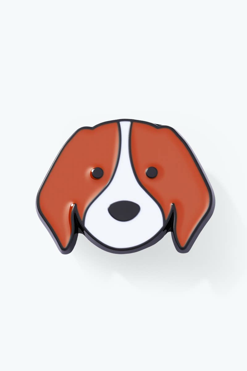 Pin's en résine Chien 3cm BHY106XC