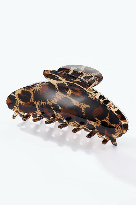 Leopard print hair claw 10.5 cm YH110SS