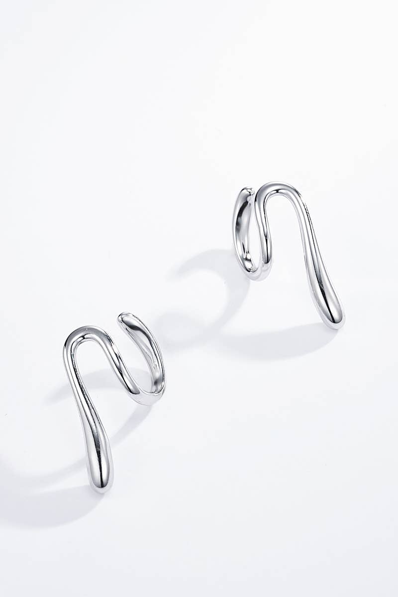 Boucles d'oreilles en acier inoxydable 124AQ255