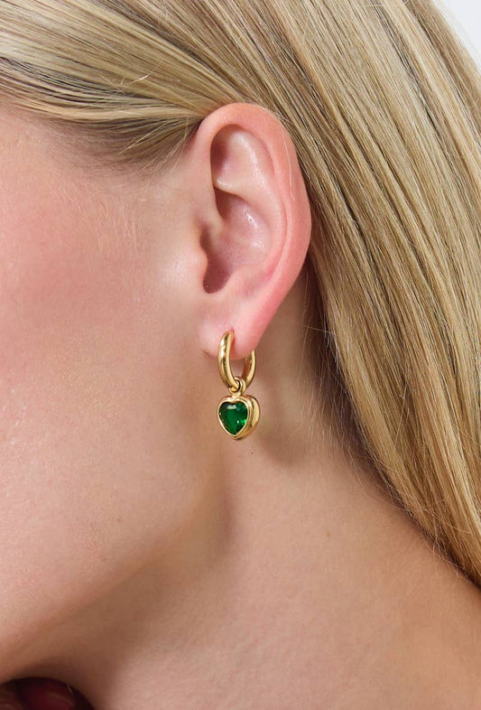 Boucles d'oreilles en acier inoxydable 124AQ241
