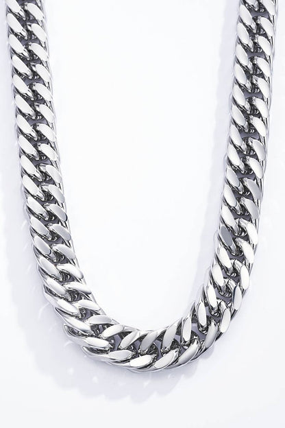 Stainless steel necklace 224OP4