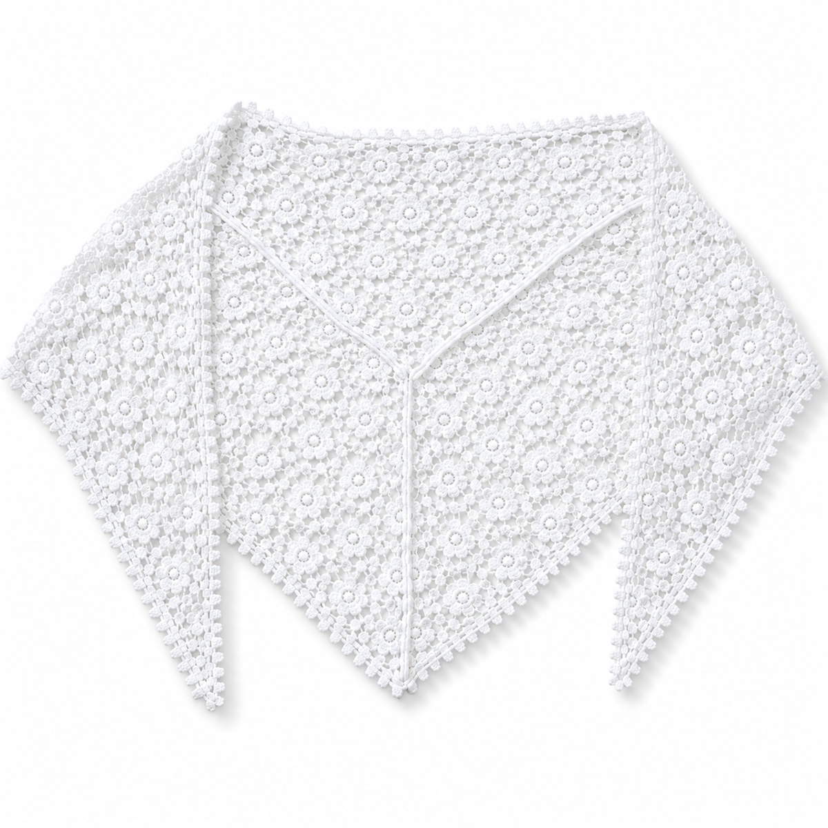 Foulard en dentelle de coton FL532