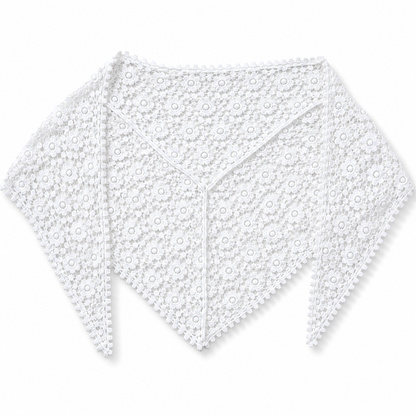 Foulard en dentelle de coton FL532