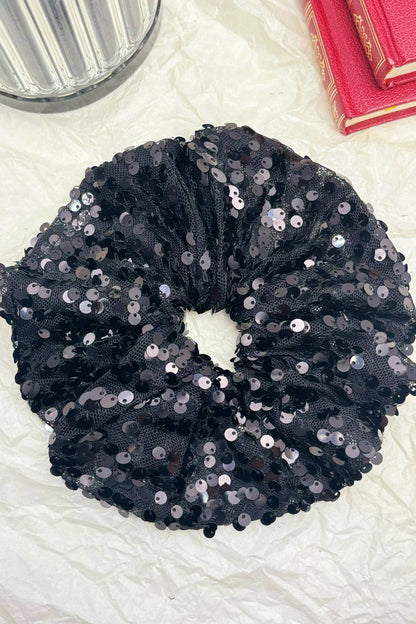 Sequin elastic scrunchie FQ93