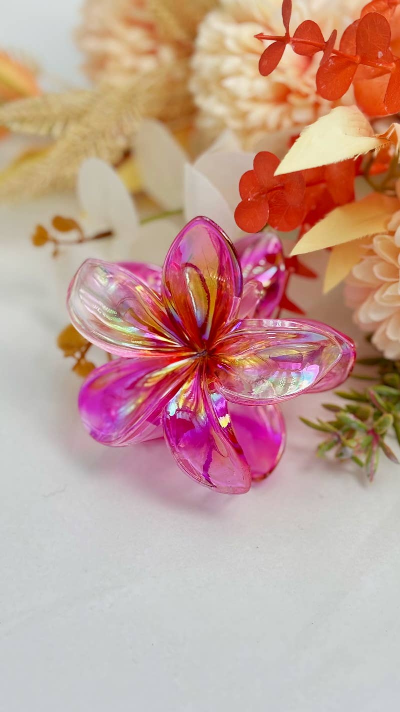 Pince à cheveux fleur YH32