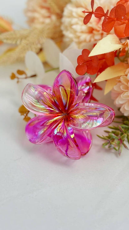 Pince à cheveux fleur YH32