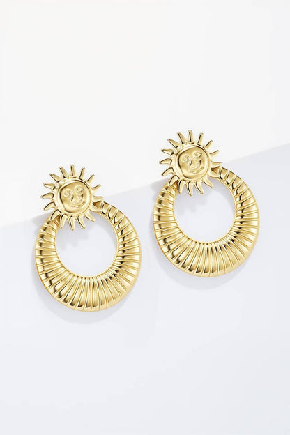 Stainless steel earrings 124RX138