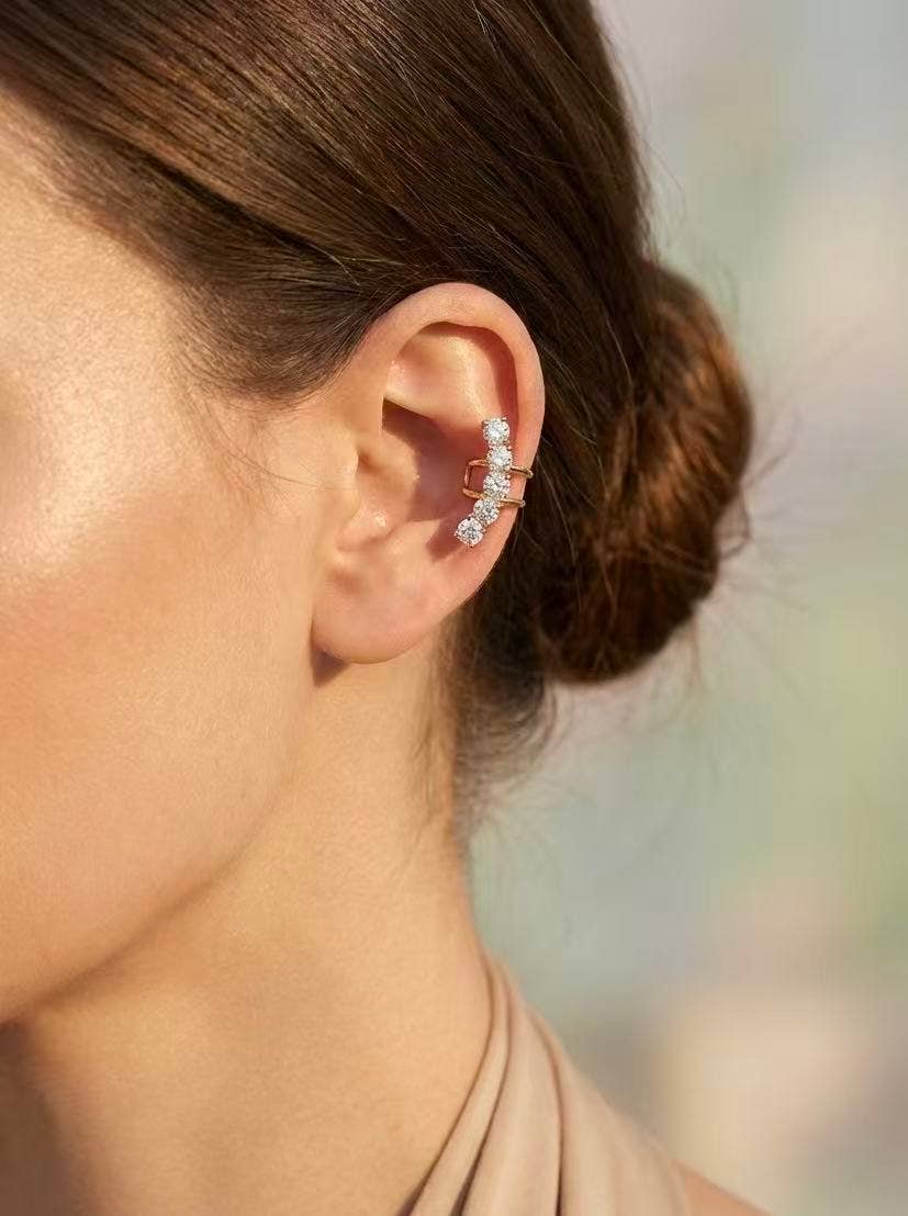 Earcuff en acier inoxydable 124RX303