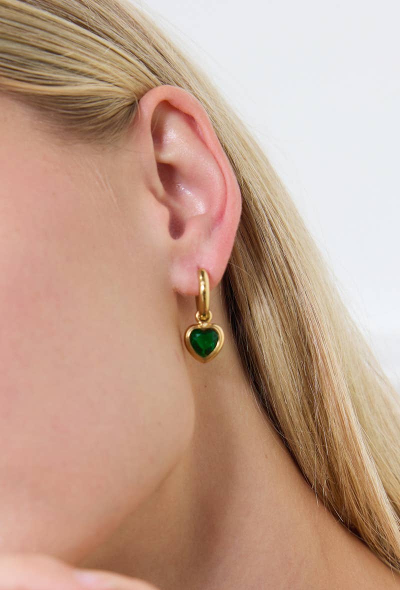 Boucles d'oreilles en acier inoxydable 124AQ241
