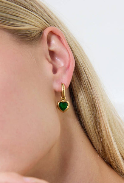 Boucles d'oreilles en acier inoxydable 124AQ241