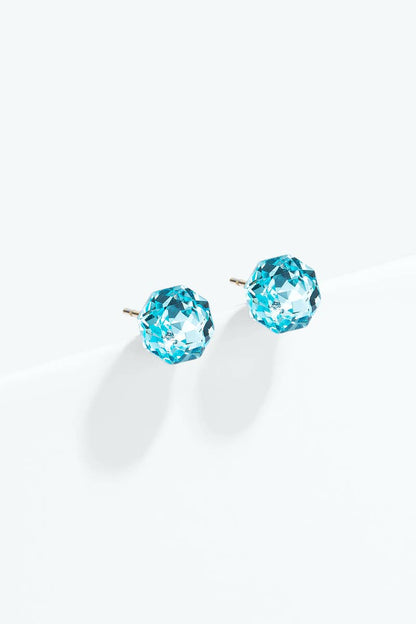 Boucles d'oreille en acier inoxydable 124AQ610