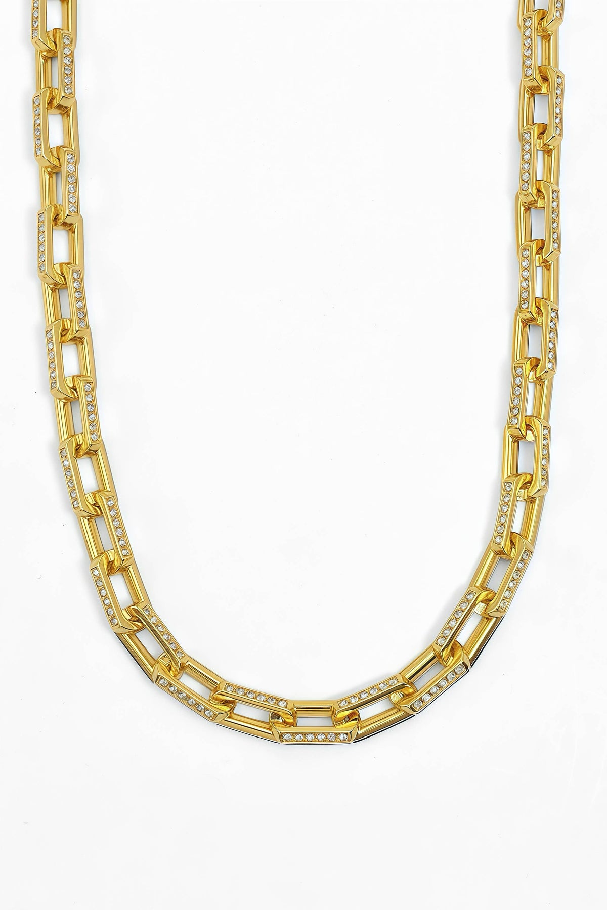 50cm rhinestone chain, alloy, 224KL22