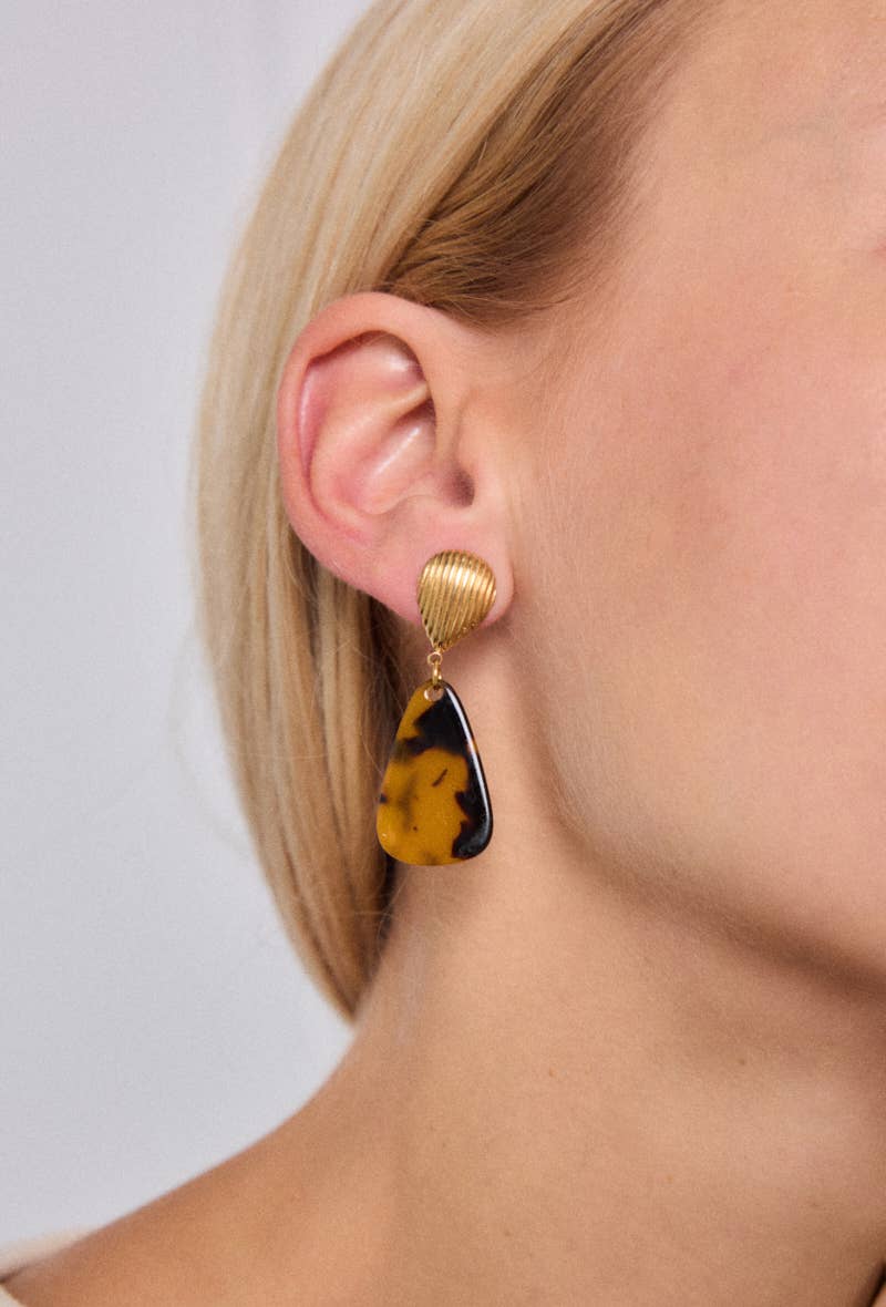 Stainless steel earrings 124RX183
