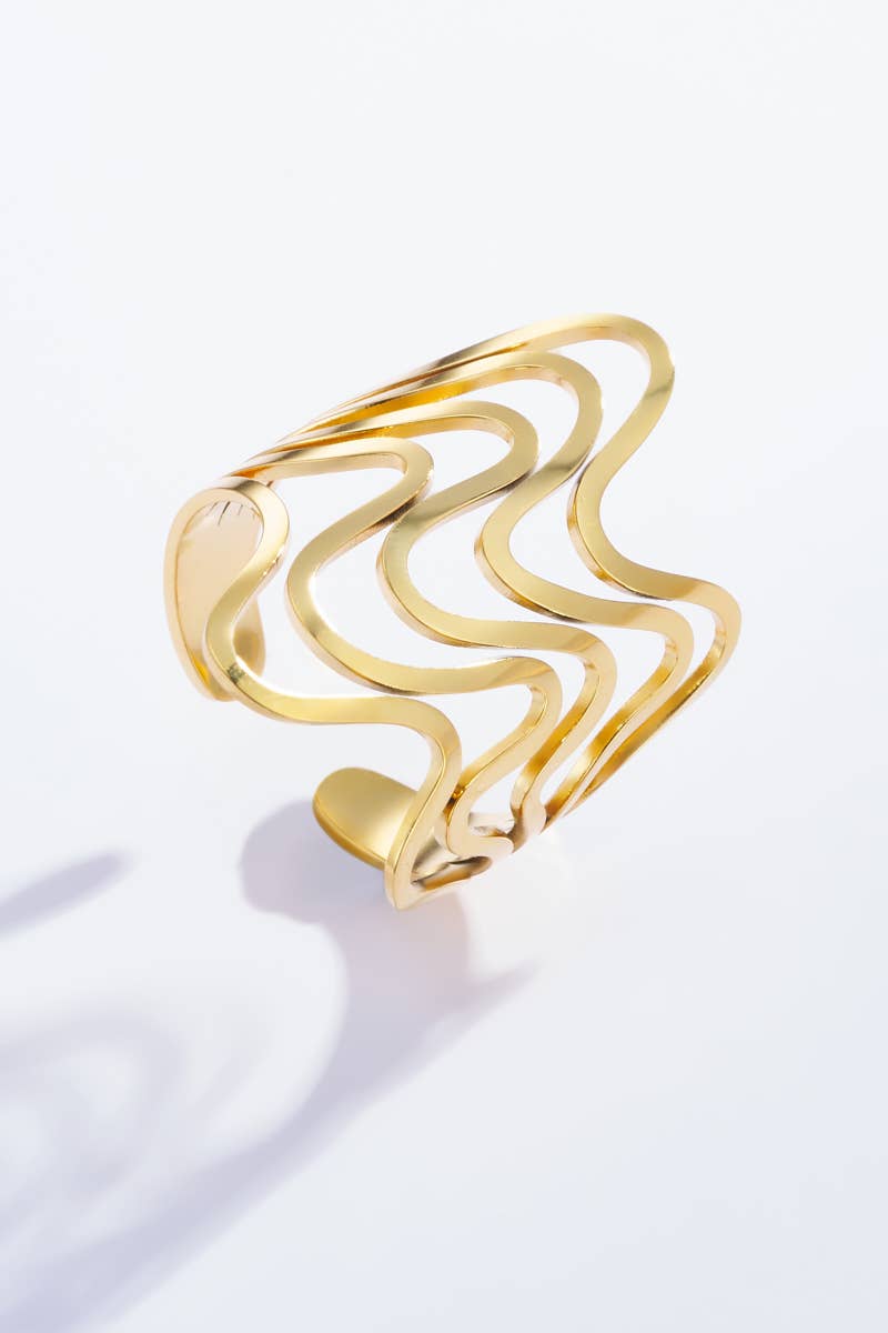 Bague ondulés en acier inoxydable 424YC24