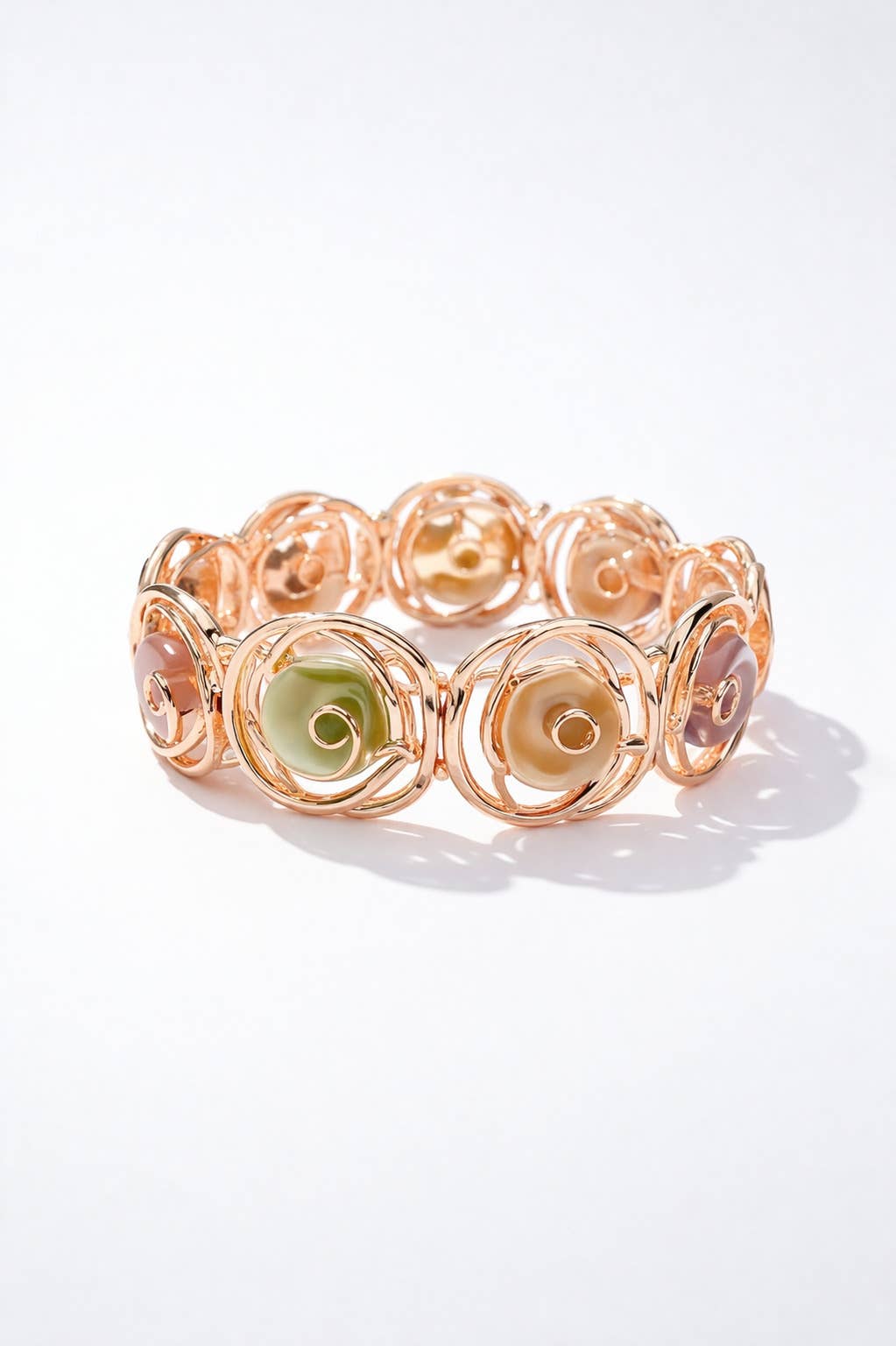 Bracelet fleurs coloré 324CP21