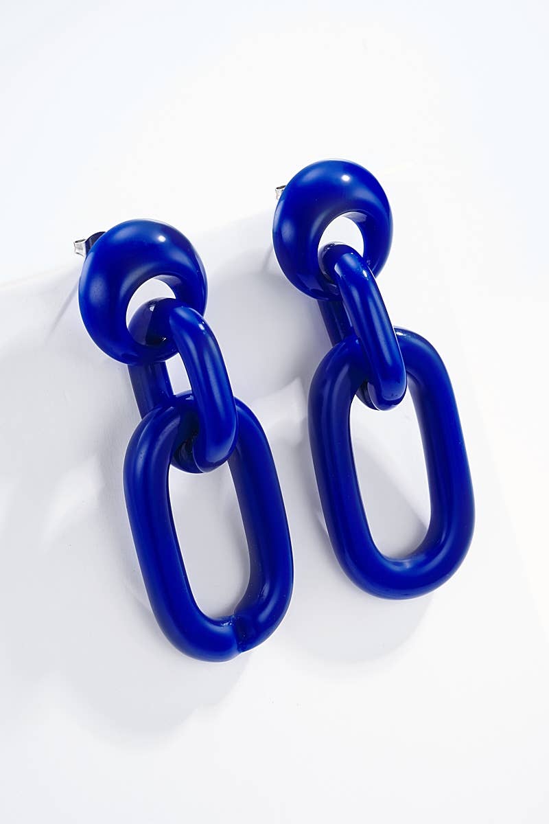 Boucles d'oreilles en acier inoxydable 124CP05