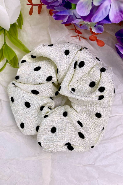 Polka dot scrunchie FQ80