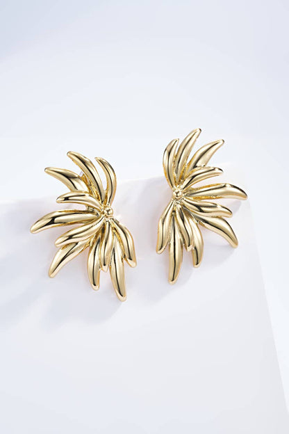 Stainless steel earrings 124AQ373